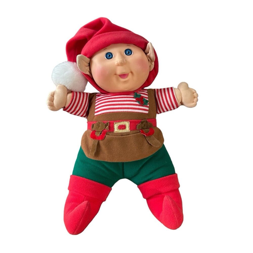 Vintage Cabbage Patch Kids Elf Doll Christmas Holiday Edition 1992 Santa Helper